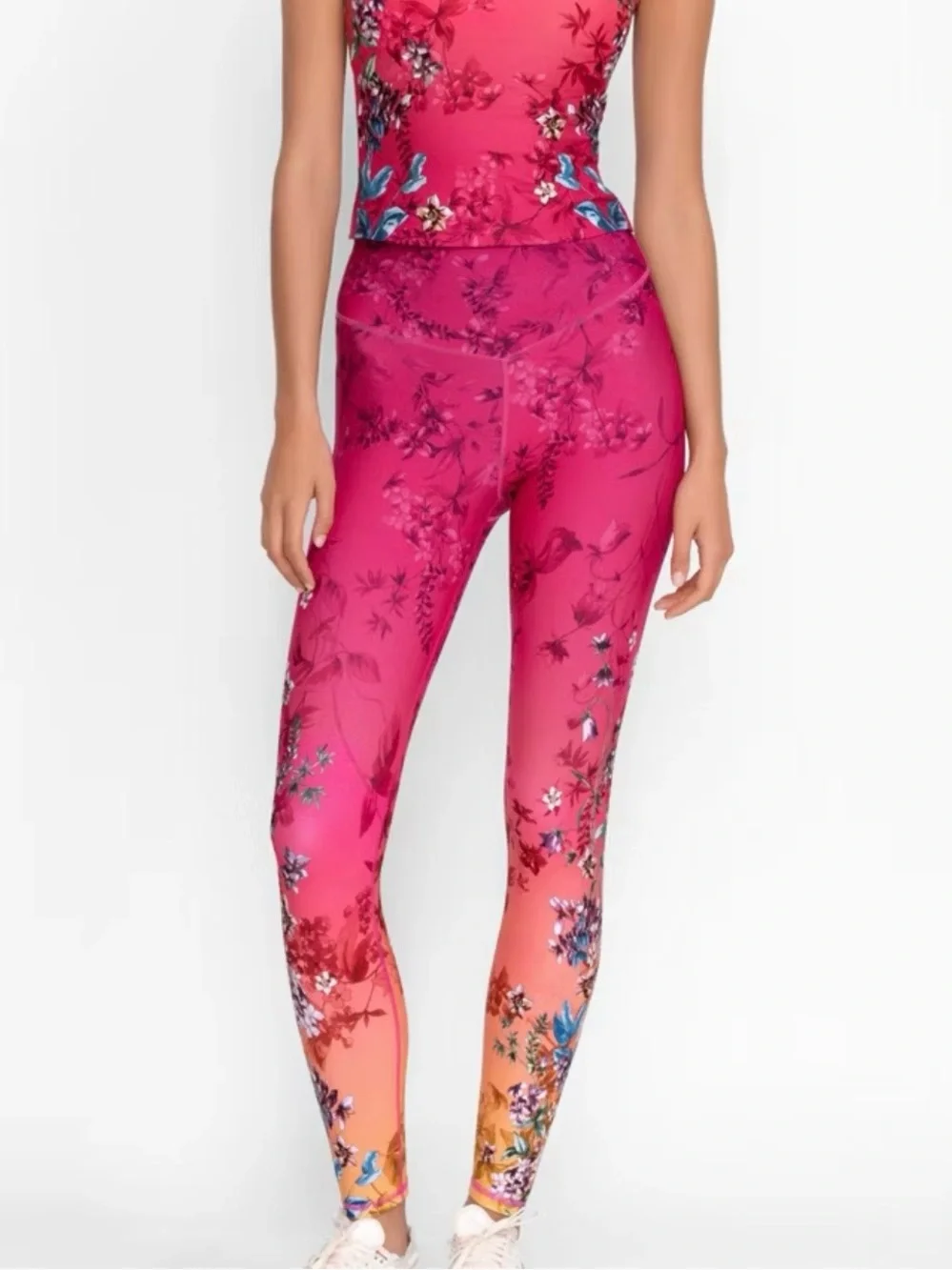 Johnny Was Bee Active V-Yoke Legging. Extra Small.